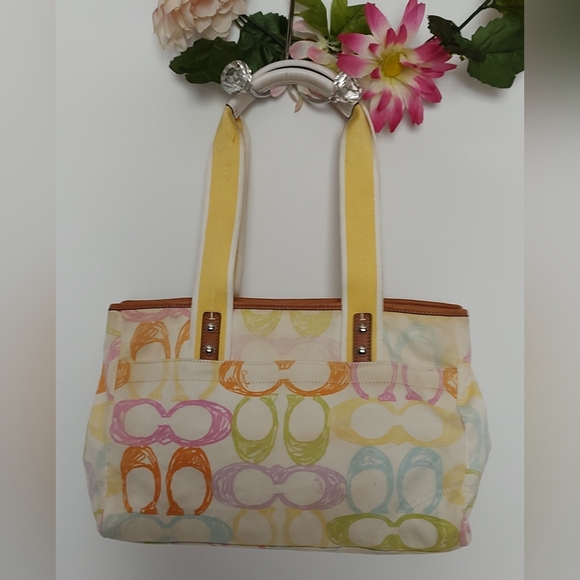 Coach Multi-Color Purse - Picture 2 of 9